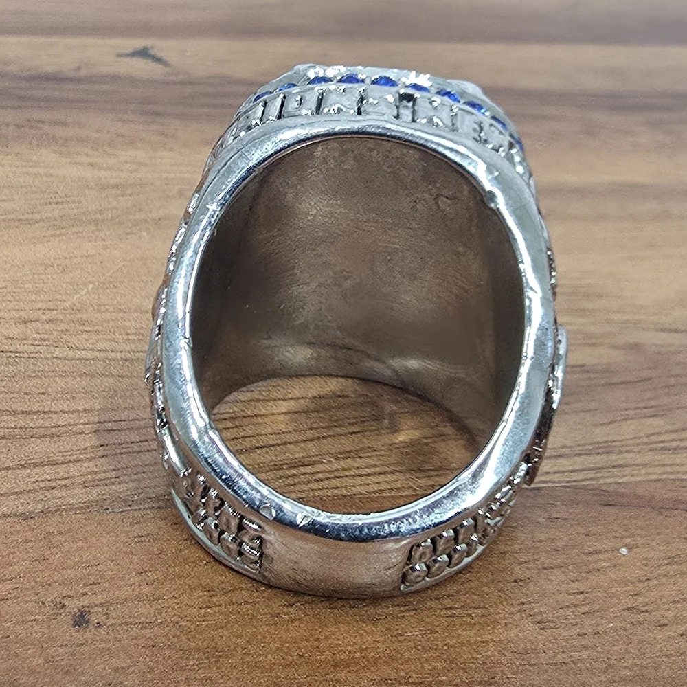 New York Giants Championship Ring Size 11 Silver 2011‎ Manning